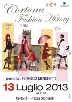 Cortona Fashion History in Piazza Signorelli