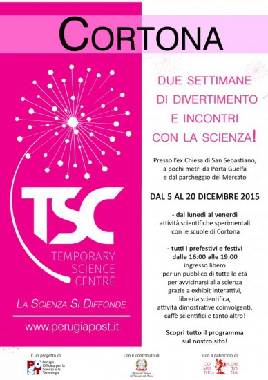 Temporary Science Centre a Cortona